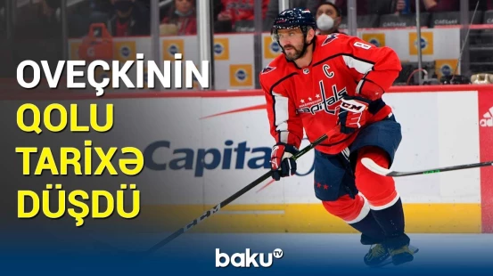 Milli Hokkey Liqasında yeni rekord | 895-ci qolla Oveçkin Qretskini geridə qoydu