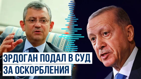 Полмиллиона за моральный ущерб: Эрдоган подал в суд на Озгюра Озеля