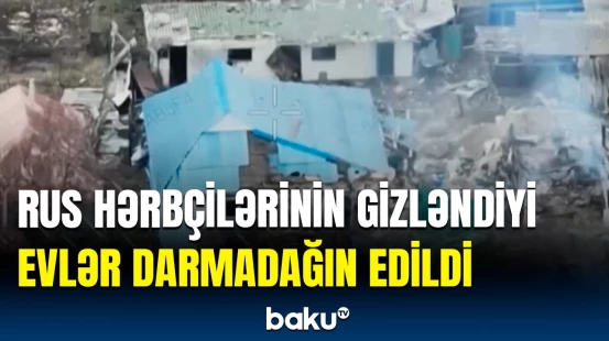 Ukrayna Belqoroda PUA-larla dəhşətli hücum etdi | Əməliyyat videosu yayıldı