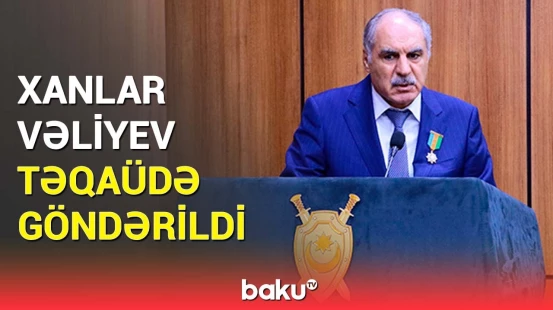 Xanlar Vəliyevin səlahiyyət müddətinin başa çatması ilə əlaqədar tədbir keçirilib