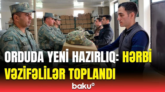 Hərbi vəzifəlilər döyüşə hazırlaşır | Nazirlik vacib məlumat yaydı