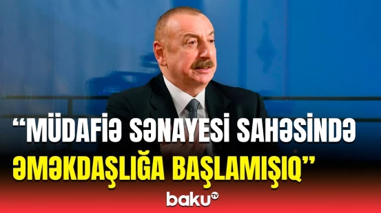 Prezident Azərbaycanla Çin arasındakı əməkdaşlığın genişlənməsindən danışdı