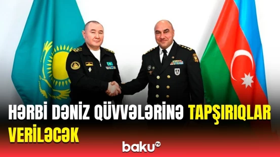 Qazaxıstan və Azərbaycan Xəzər dənizində hərbi təlimlər keçirəcək
