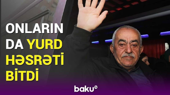 Ağdamın Sarıcalı kəndinə növbəti köç karvanı yola salındı