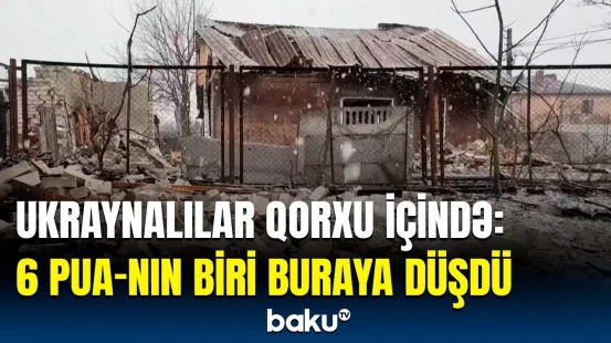 Rusiyanın “Shahed” dronu binaya çırpıldı | Ukraynalı sakin qorxulu hadisədən danışdı