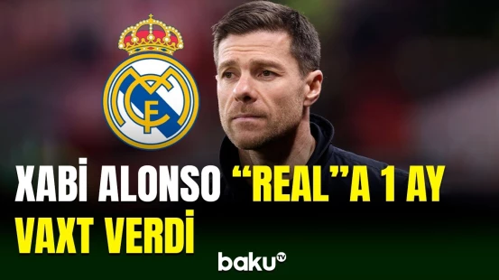 Xabi Alonso "Real Madrid"in qarşısında şərt qoydu