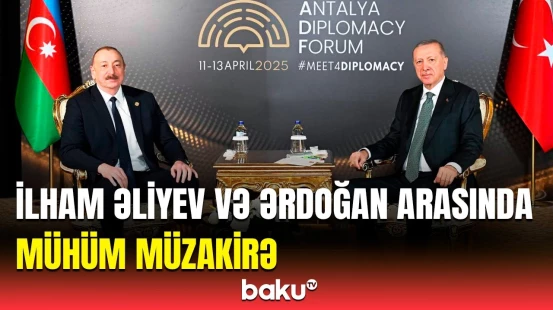 İlham Əliyev Ərdoğanla görüşdə | Prezidentlər nələri müzakirə etdilər?