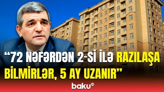 Tikinti zamanı şirkətlə ev sahibi arasında yaranan problem | Güzəşt olacaq?