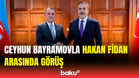 Ceyhun Bayramov Hakan Fidanı Azərbaycan-Ermənistan normallaşma prosesi barədə məlumatlandırıb