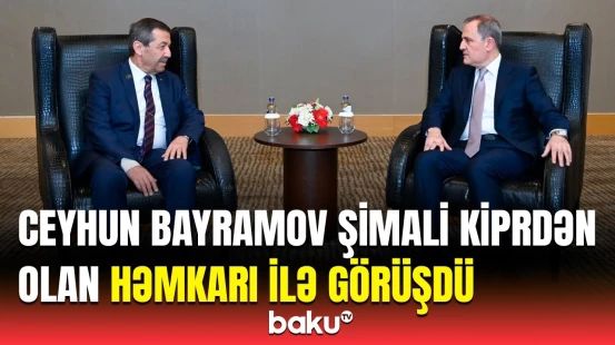 Ceyhun Bayramov və Tahsin Ərtoğruloğlu arasında mühüm görüş