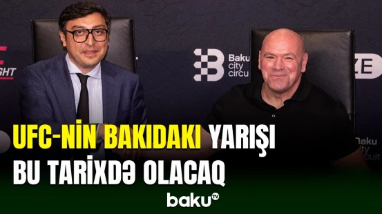 Bakıda UFC-nin turniri təşkil olunacaq