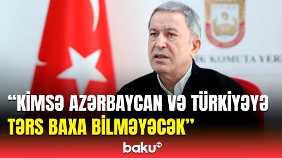 "Gücümüzün fərqindəyik!" | Hulusi Akardan xəbərdarlıq