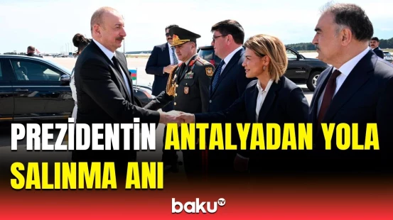 Prezident İlham Əliyevin Türkiyəyə işgüzar səfəri başa çatıb