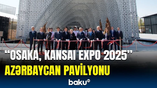 Heydər Əliyev Mərkəzinin təşkilatçılığı ilə yaradılan milli pavilyonun açılışı olub