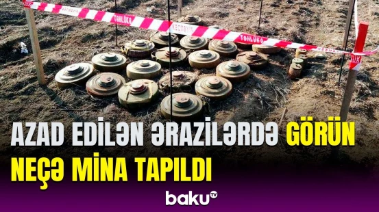 Erməni tələləri ortaya çıxdı | ANAMA-dan aşkarlanan minalarla bağlı məlumat
