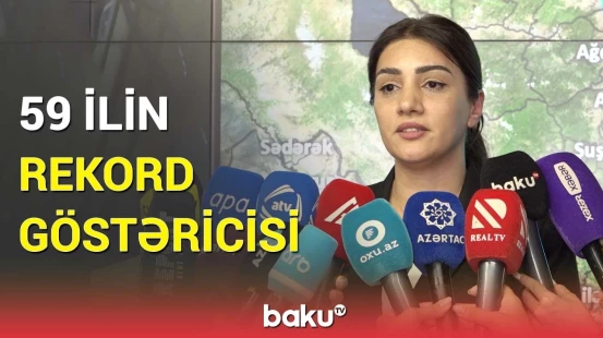 Son 15 saat ərzində düşən yağıntının miqdarı nə qədər olub? | Qurumdan açıqlama