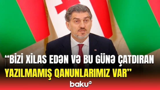 Gürcüstan Prezidenti iki ölkə arasındakı əməkdaşlığın önəmindən danışdı