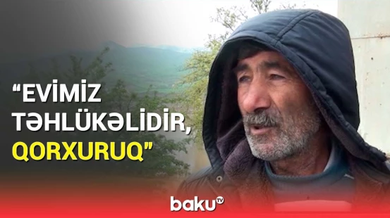 Qurumlardan kömək istəyirik, bu vəziyyətdən çıxaq | İsmayıllıda çay daşdı, evi su basdı