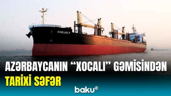 "Xocalı" gəmisi ilk dəfə Hind okeanına daxil oldu | ASCO-dan açıqlama