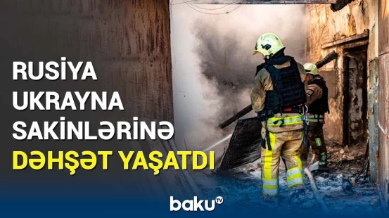 Rusiya Ukraynaya “İsgəndər” raketləri ilə hücum etdi | Yaşayış binaları darmadağın edildi