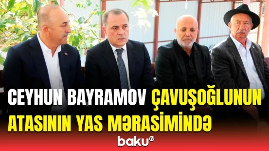 Osman Çavuşoğlunun yas mərasimində izdiham yaşandı | Ceyhun Bayramov danışdı