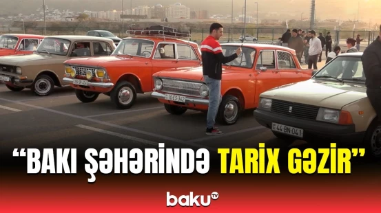 Bakıda retro maşınların növbəti sərgisi keçirildi