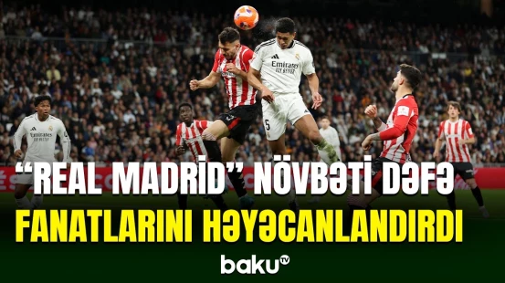 "Real Madrid"in "Barsa" ilə matçdan əvvəl sınağı