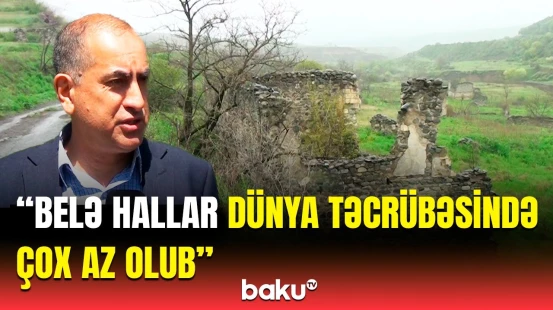 Keçmiş döyüşçülər azad olunan Aşağı Əskipara kəndində | Heç unutmarıq ki...