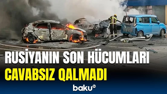 Ukrayna PUA-ları dəhşət saçdı | Rusiya MN-dən təcili məlumat