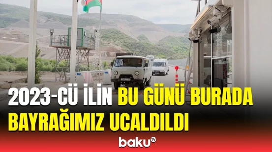 Laçın sərhəd-buraxılış məntəqəsinin qurulmasından 2 il keçir