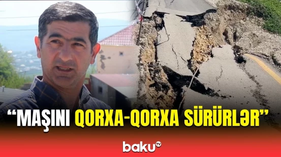 “Evlərə yaxın təhlükə çox var” | Sürücüləri ölümə sürükləyən Şamaxı-Cabanı yolu