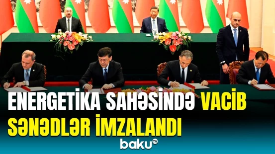 Azərbaycan və Çin arasında önəmli layihələr reallaşdırılır