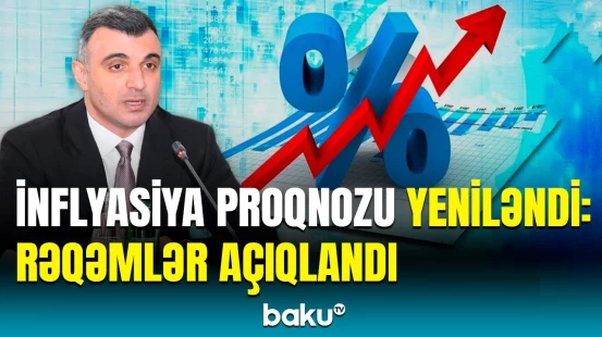 Qiymətlərə nələr təsir edir? - Mərkəzi Bank inflyasiya proqnozunu açıqladı