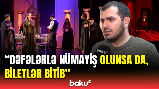 “Hamlet” tamaşası “Əsa” teatrının təqdimatında | Rejissor nələri danışdı?