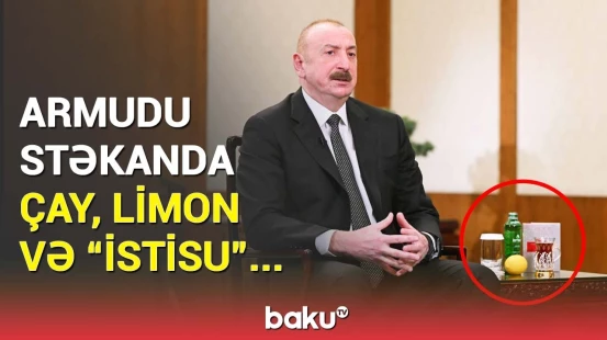 Prezidentin Çin kanalına müsahibəsi vaxtı diqqətçəkən məqamlar