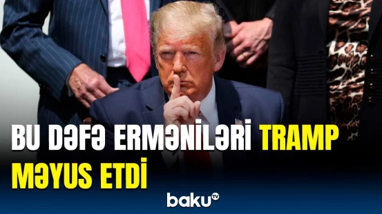 ABŞ Prezidentindən ermənilərə gözlənilməz zərbə | Gündəm bu xəbərlə silkələndi