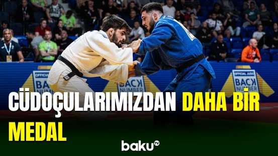 Avropa çempionatı: Azərbaycanın daha bir cüdoçusu medal qazandı