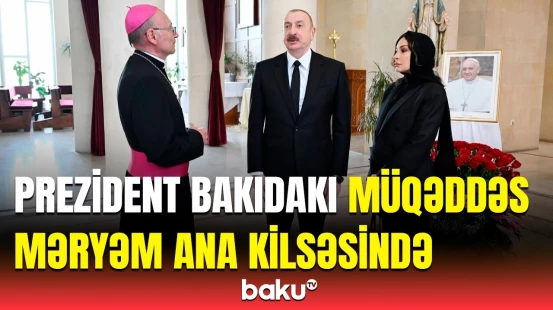 Prezident Roma Papası Fransiskin vəfatı ilə bağlı başsağlığı verdi