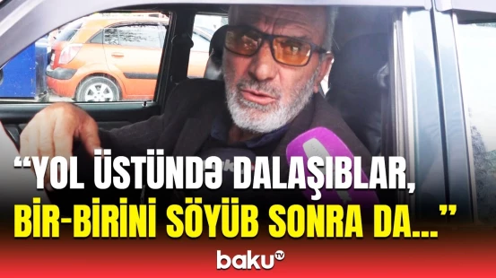 Sürücülər arasındakı yol davası ölümlə bitdi | Binədəki dəhşətli qətlin şahidləri danışdı