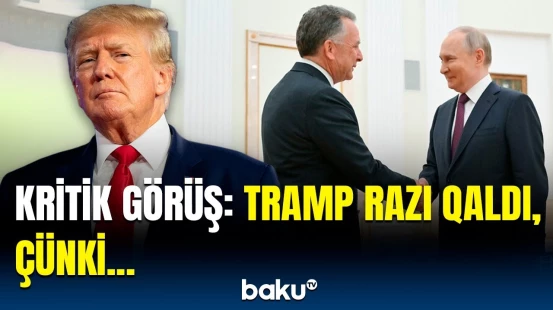 Putin 3 saat Trampın adamı ilə danışdı | ABŞ Prezidentini sevindirən görüş