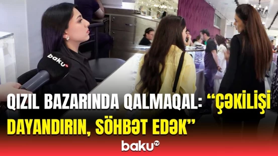 Qızıl bazarındakı satıcılar kameramızı görüb qaçdı | Qəbz yox, kart veriblər ki, bir də...