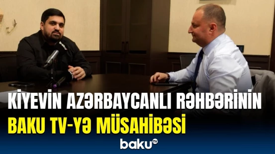 Atam azərbaycanlı olduğu üçün fəxr edirdi | Timur Tkaçenko