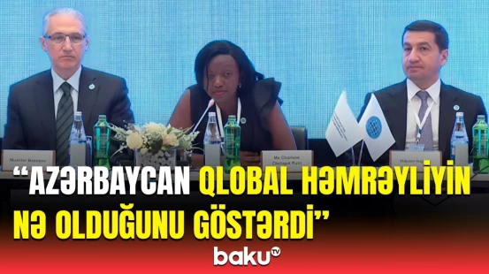 Azərbaycan elə bir platforma yaradıb ki... | COP29-un önəmi müzakirə edildi