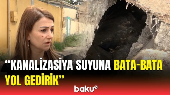 Bataqlığa çevrilən Əmircanın sakinləri acınacaqlı durumda | “Qanunsuzdursa, niyə qoyurlar ki...”