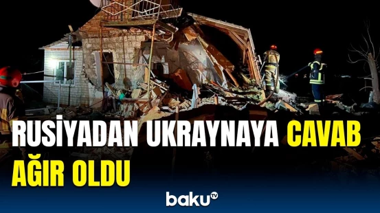 Ukraynanın bu şəhəri atəşə tutuldu | Faciəvi hücum barədə detallar