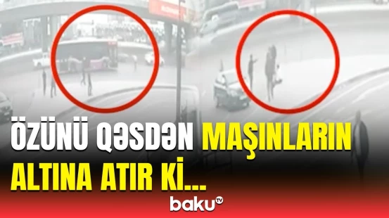 Bakıda şoka salan görüntülər | Gənc oğlanın məqsədi ortaya çıxdı