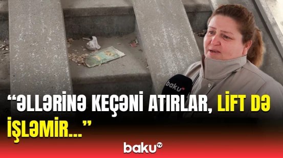 Zibilliyə çevrilən yerüstü piyada keçidi | Problemlər nə vaxt həll ediləcək?