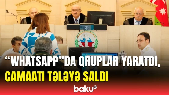 Sakinlərə yalan vədlər verən qadın məhkəmə zalında qandallandı | Ağlasığmaz dələduzluğun təfərrüatı