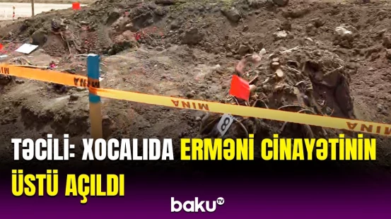 Xocalıda görün nə aşkarlandı | Ermənilərin daha bir dəhşətli əməli ifşa edildi