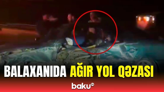 Toqquşan avtomobillər əzik-əzik oldu | Yaralıların durumu açıqlandı